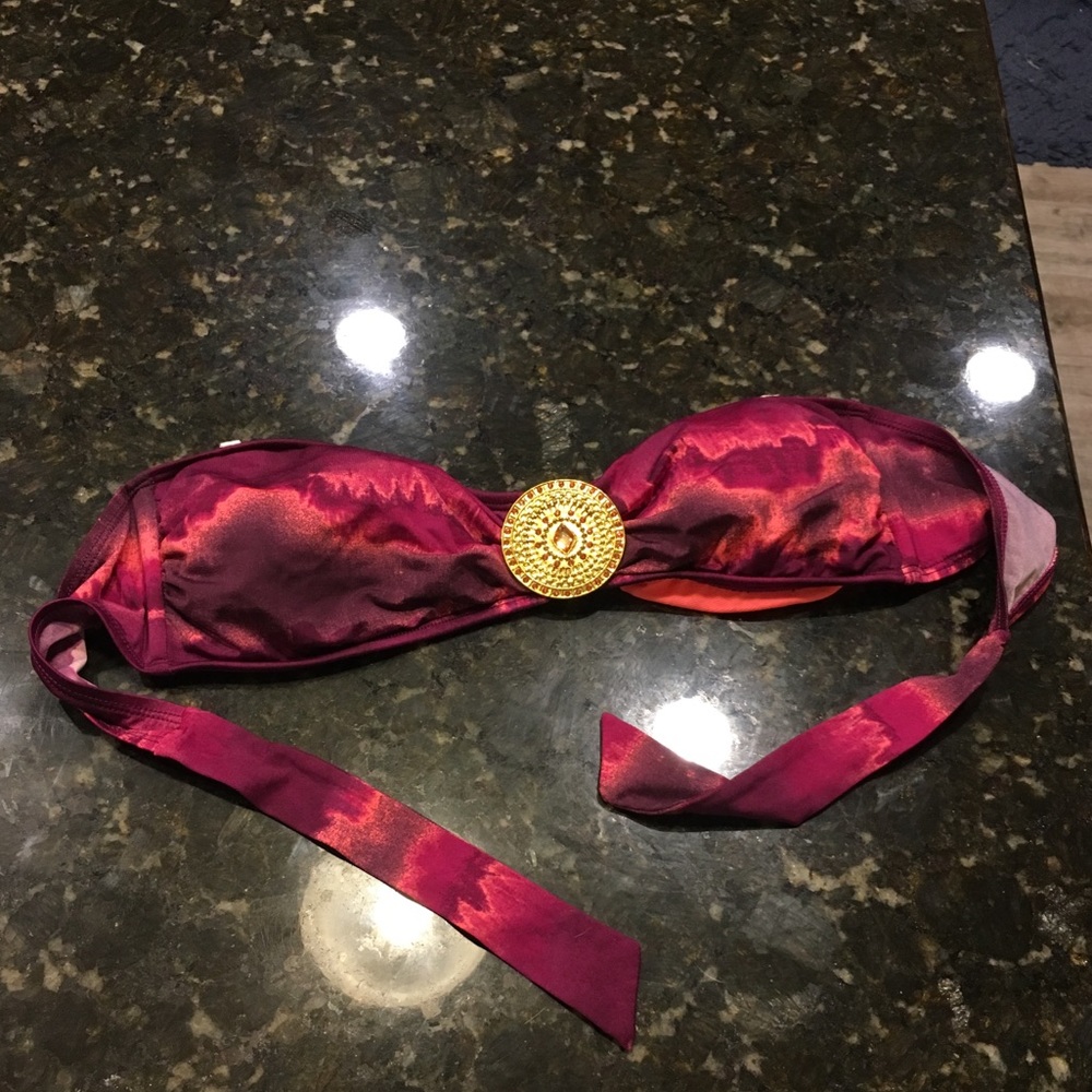 Bandeau bathing suit top